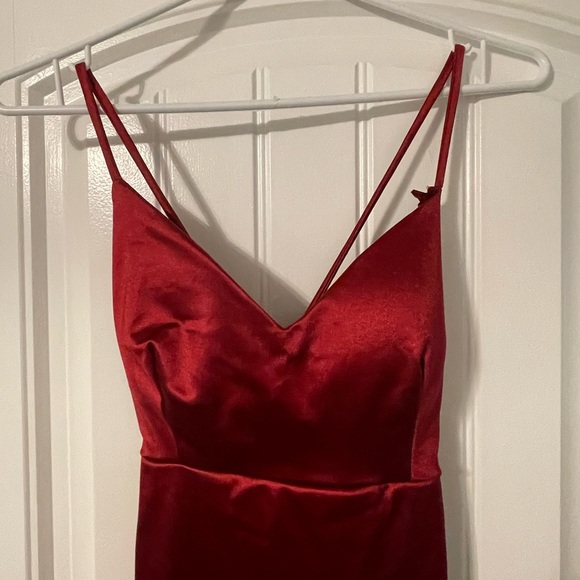 NWT red mini dress - Picture 2 of 4